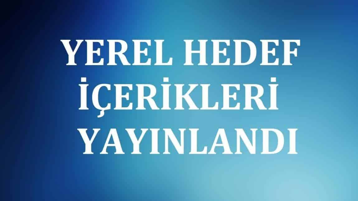 BURDUR RERBERLİK ARAŞTIRMA MERKEZİ TARAFINDAN YEREL HEDEF İÇERİKLERİ YAYINLANDI.